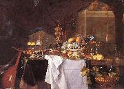 Jan Davidsz. de Heem A Table of Desserts painting